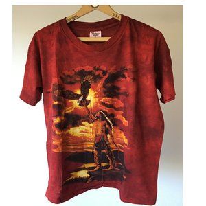 New Red Tennelssee  River Men T-Shirt Size L